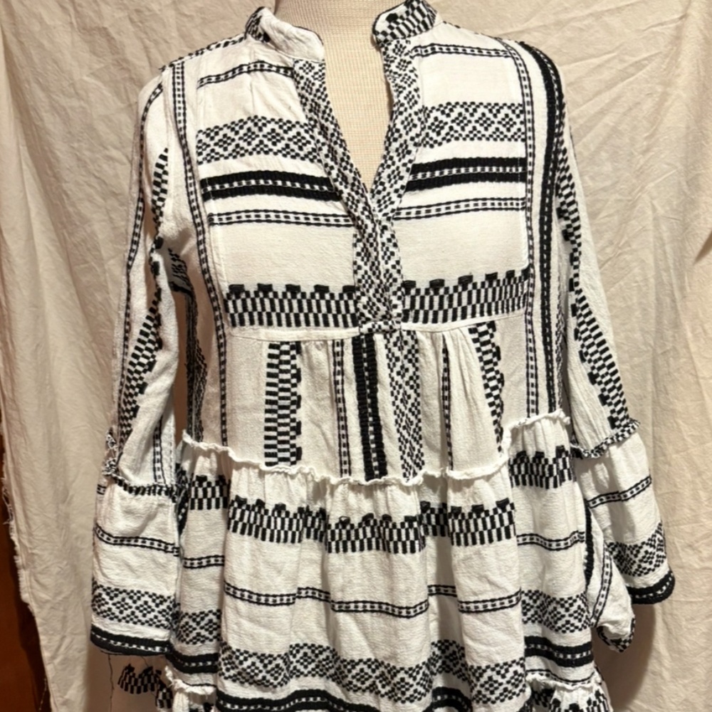 Elan babydoll minidress S